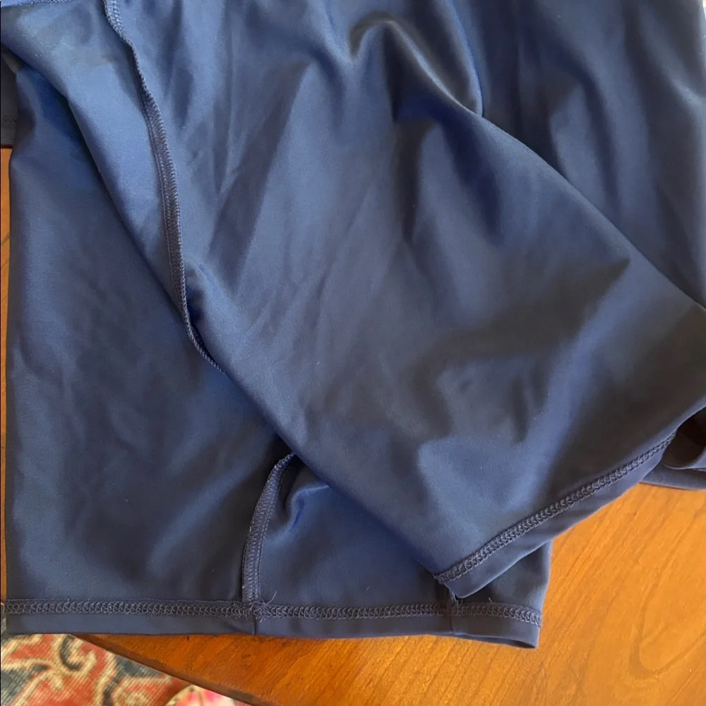 Jude Connally Fern Solid Jacquard Pull-On Skort navy - Picture 10 of 13